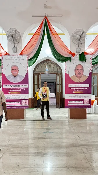 Inside venue view of CM Yuva Conclave Kanpur 2026