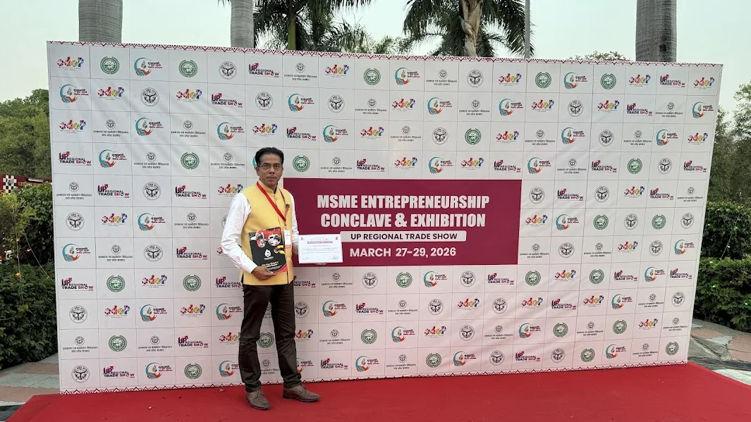 Ola Car Wash at official MSME Entrepreneurship Conclave and Exhibition brand wall