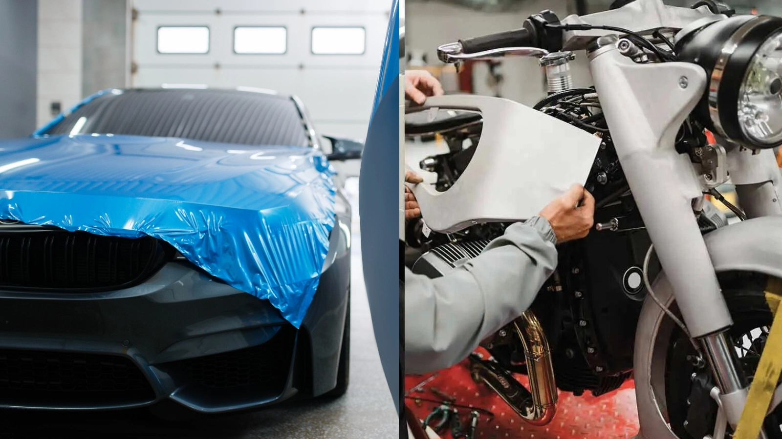 car and bike wrapping